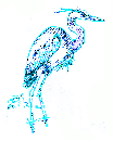 Puzzles a Big Blue Heron