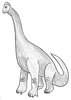 How to Draw a Brachiosaurus