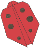 How to Origami a Ladybird