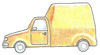 How to Draw a Volkswagen Caddy