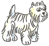How to Draw a West Highland White Terrier