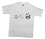 How to print a ball, bear, panda on a T-shirt