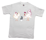 How to print a chicken, platypus, rooster on a T-shirt