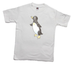How to print a baby penguin on a T-shirt
