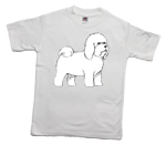 How to print a bichon frise on a T-shirt