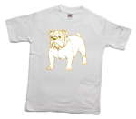 How to print a bulldog on a T-shirt