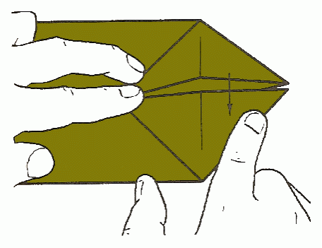 Origami Lizard